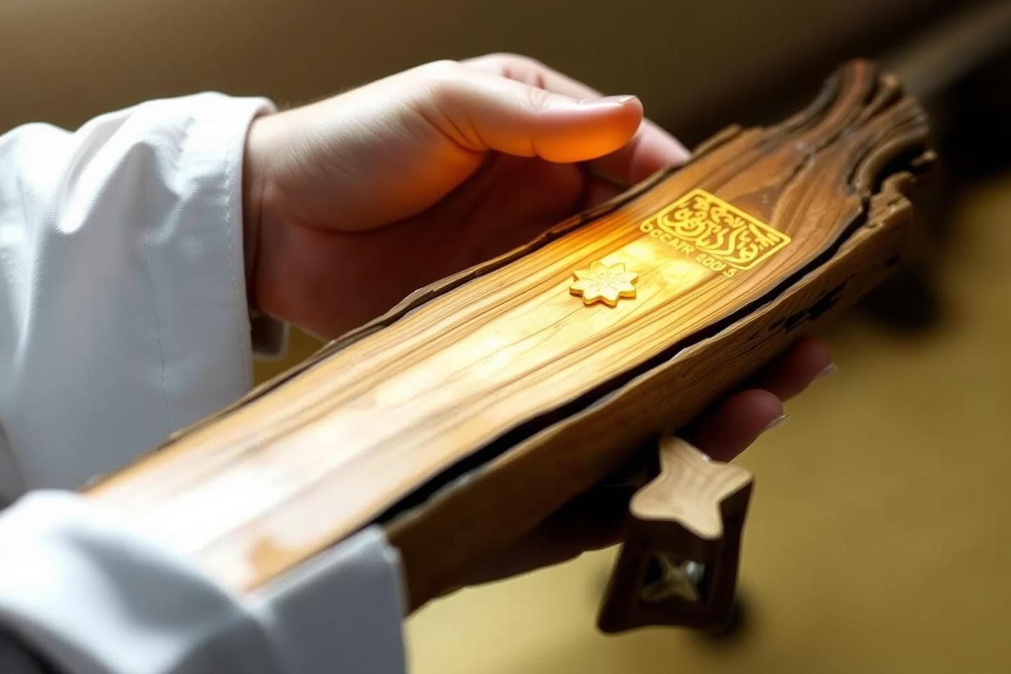 AI generated: That piece of wood, which contained the blessed gold,
became the means of his freedom, faith, and entry to Paradise.

This incident teaches us that
if the intention is pure, Allah 