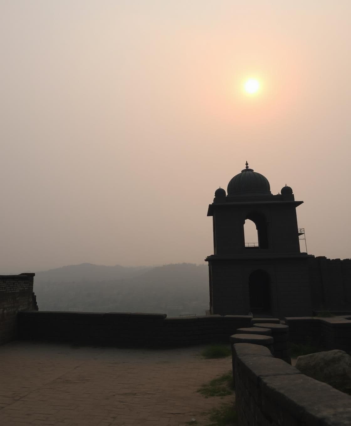 AI generated: They say history is engraved in stones… but some stones also have *screams* trapped in them. One of the most terrifying forts in India — **Bhanगढ** — where even the silence of deat