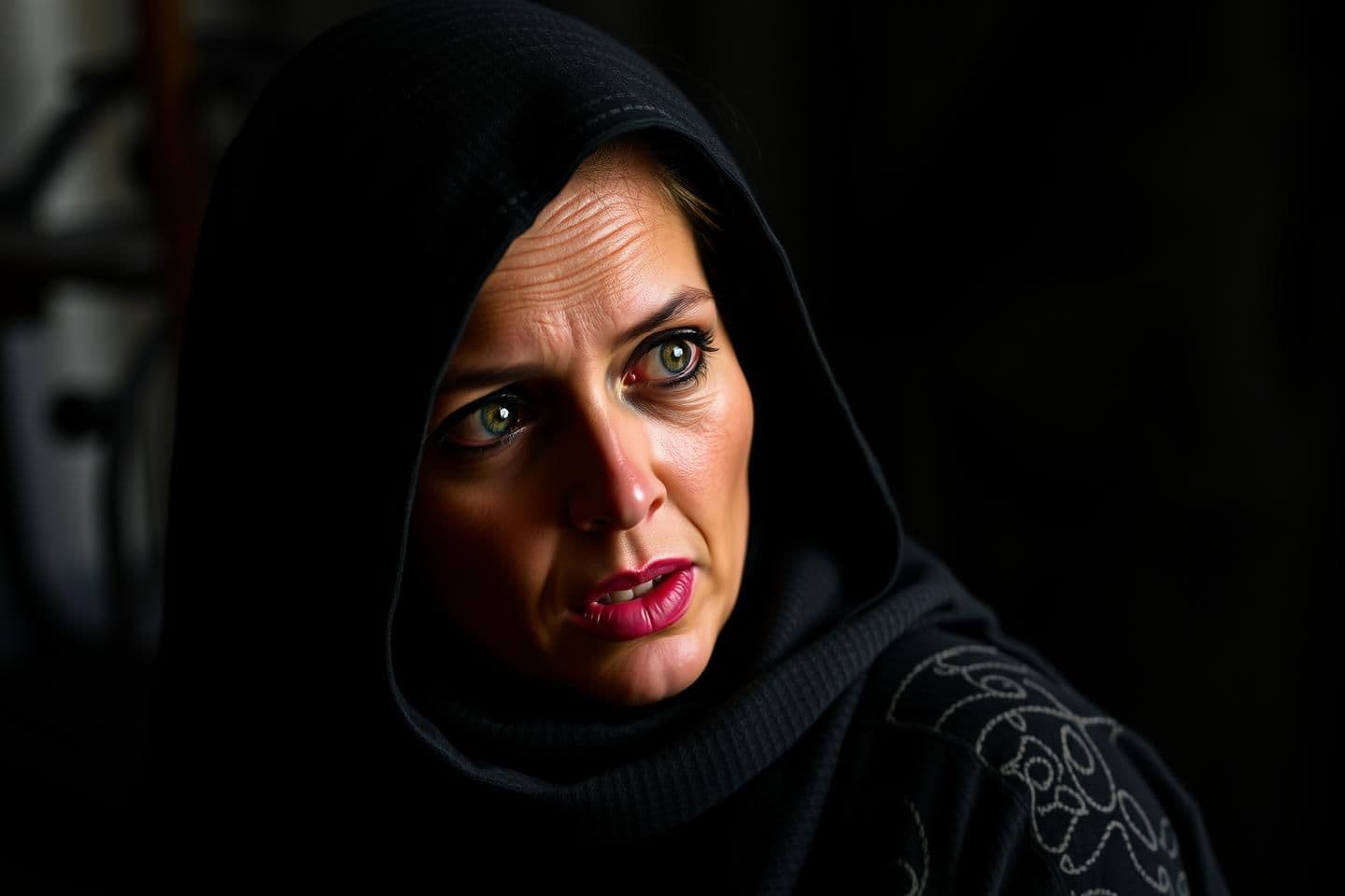 AI generated: Yesterday, I read a horror story. After reading it, I was very shocked. There was a couple living in the USA. They had been fighting for quite some time. The husband was frustrated