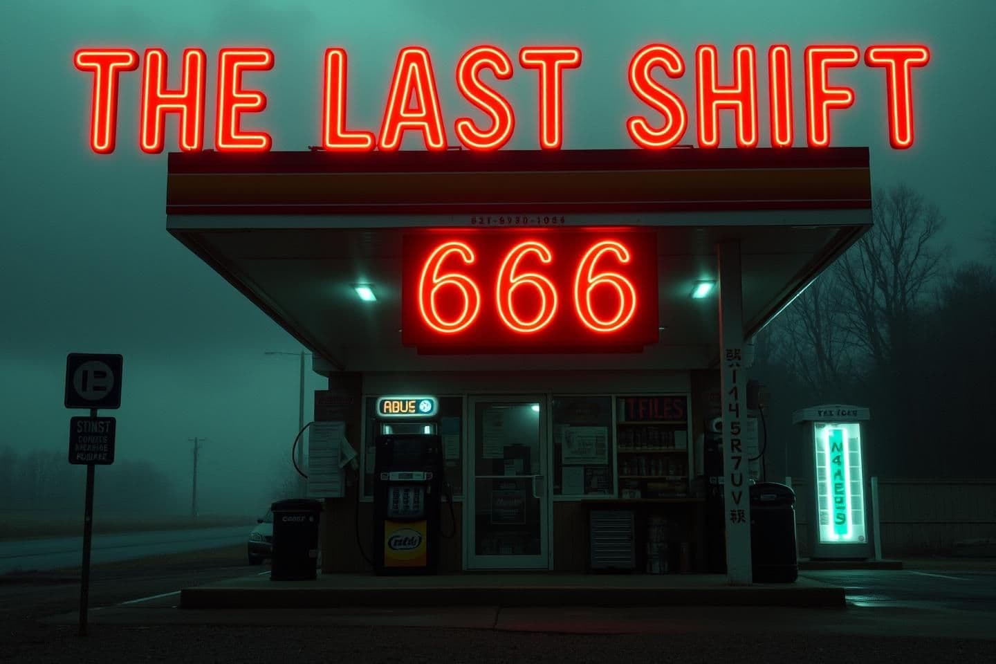 AI generated: Here Is Prompt generate every image With every situation
⛽ Horror Prompt: The Graveyard Shift at Route 666
Setting: The year is 1997. The location is "The Last Stop," a perpetual