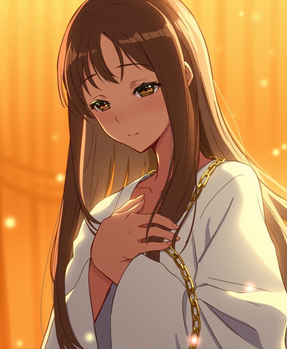 AI generated:
## 🎬 “Break Its Laws” — Anime Visual Prompt Pack
### 🖼️ Frame 1 – Opening Scene (0:00–0:07)
> *A soft golden stage under dim piano lighting. A young woman with long hair, tan