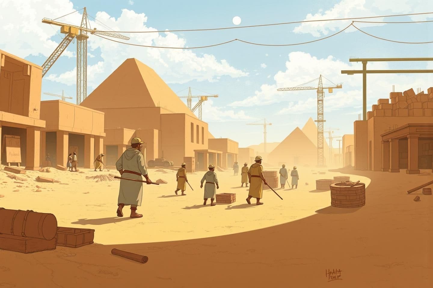 AI generated: বুঝেছি — **Close-up হবে না**, একটু দূর থেকে দেখা যাবে,
কিন্তু **emotion থাকবে**,
এবং **Prince of Egypt–এর pure hand-drawn look** বজায় থাকবে।
এবার তোমাকে দিচ্ছি **mid-distance emot