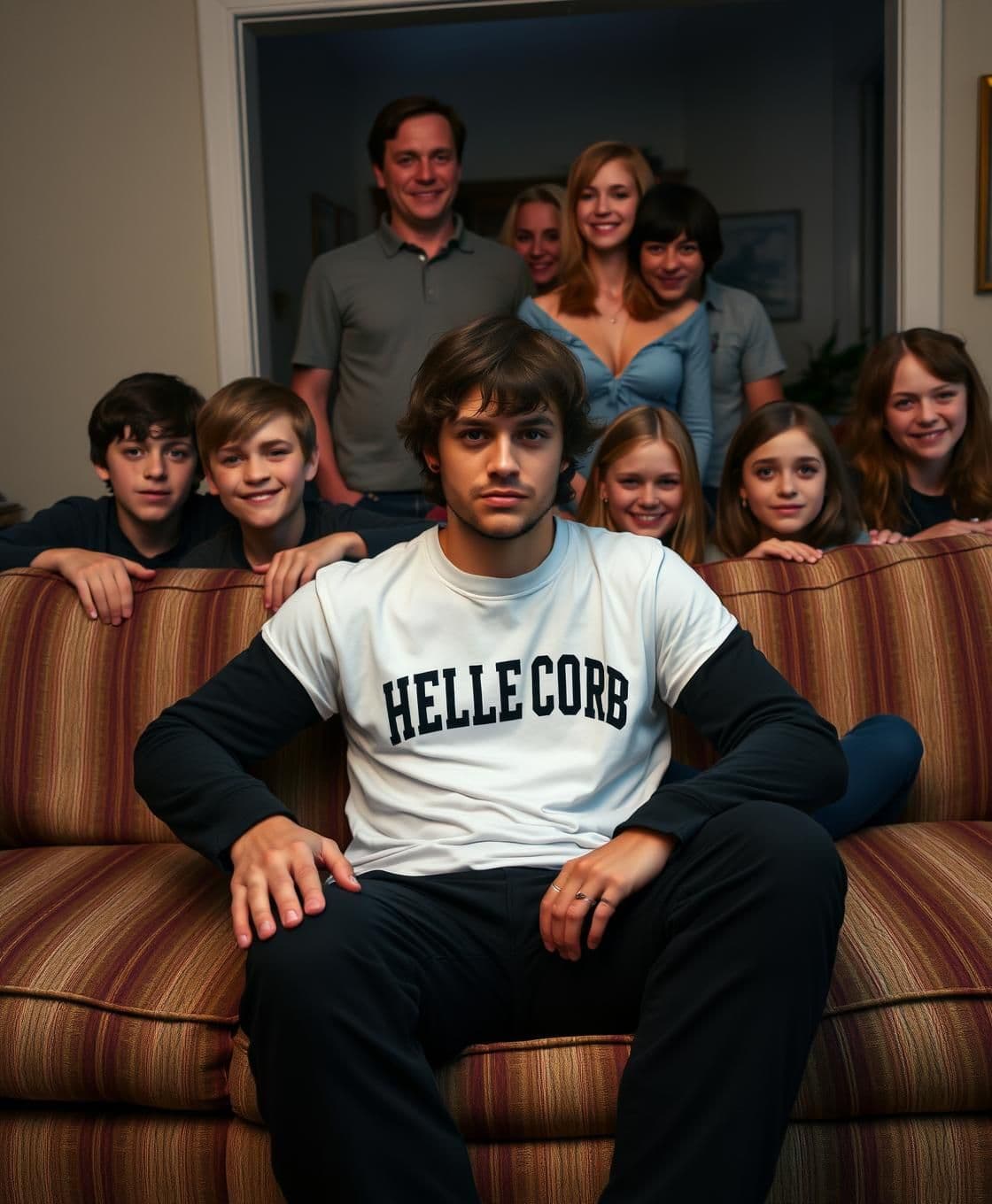 AI generated: Create a 4K ultra-photorealistic, highly detailed digital photograph in 3:4 portrait ratio.
The main subject is the same person from the uploaded reference image, with 100% accura