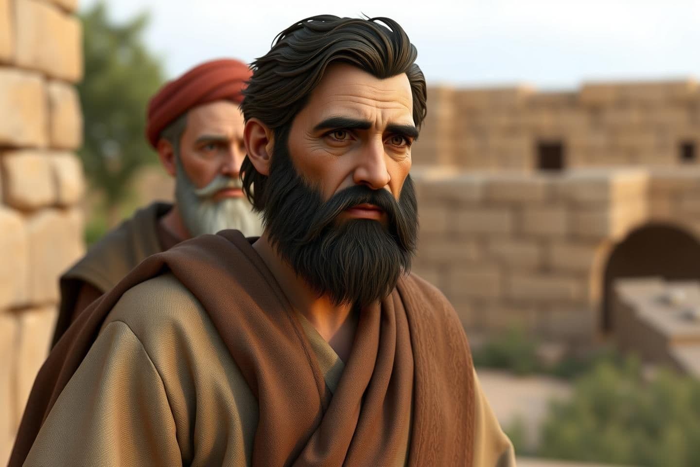 AI generated: Name = Extra Bystander: a Disgruntled Brother
Age = 30-45
Ethnicity = Jewish
Description = A dissatisfied man in family conflict, who demands more money from his brother and a famo