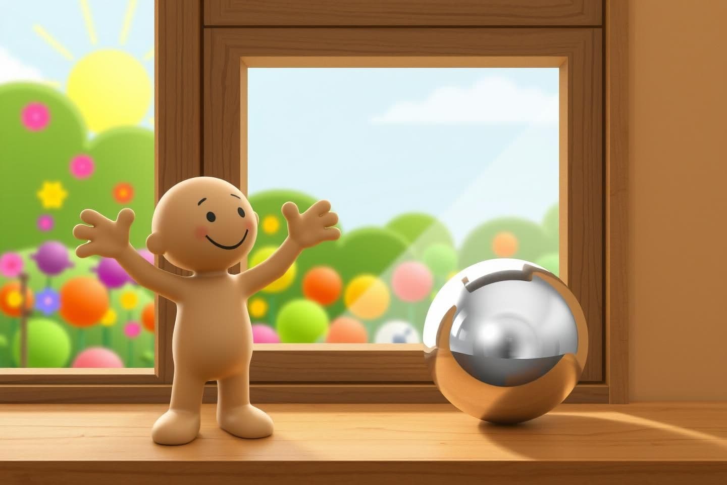 AI generated: Here's a script about Clayboy's adventures, complete with visual descriptions for image generation:
Clayboy's Big Squeeze
Characters:
Clayboy: A curious and easily molded clay