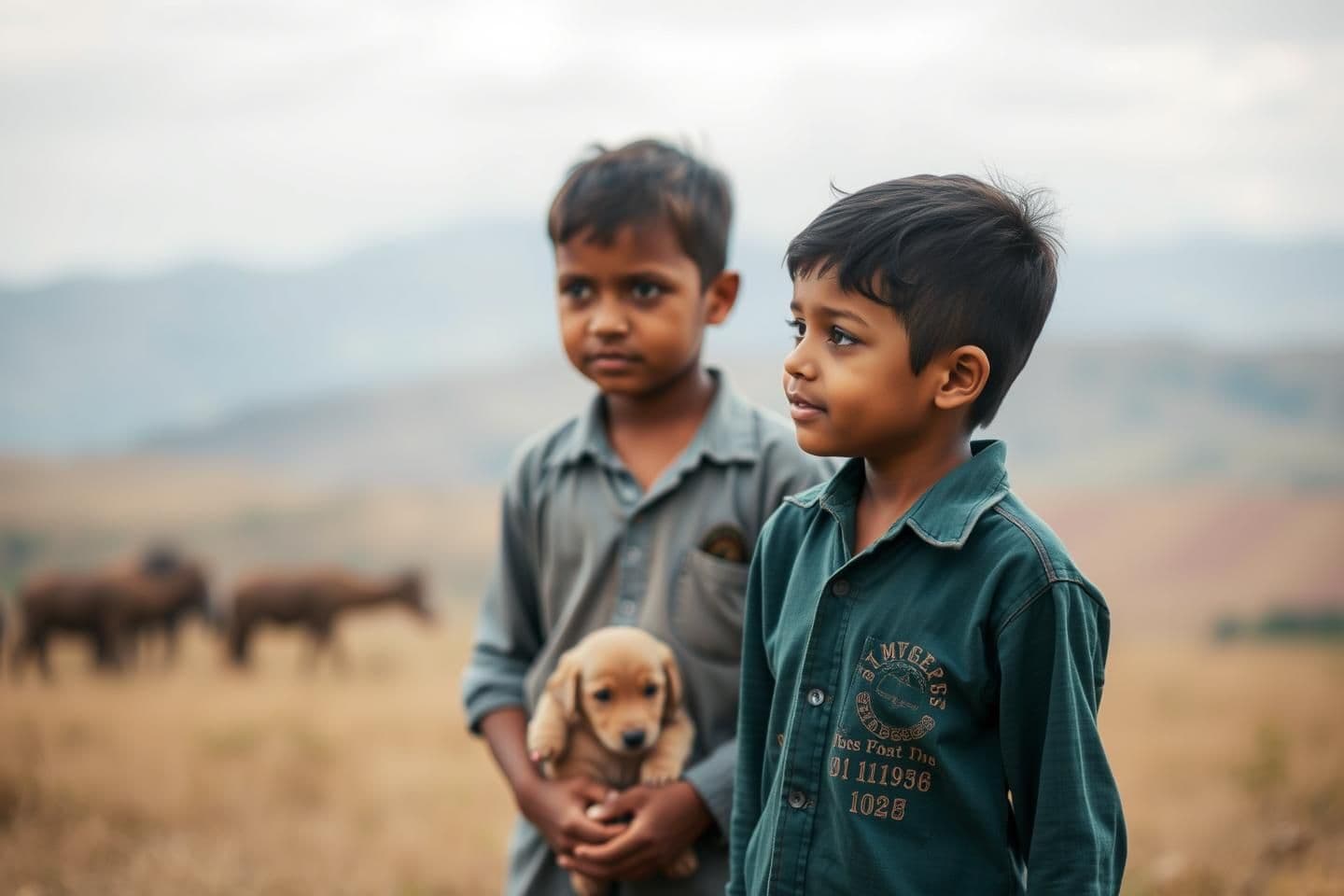 AI generated: The story of the boy shows that every person carries not only their own dreams but also the hopes and struggle of their family through his journey. We see that challenges whether e