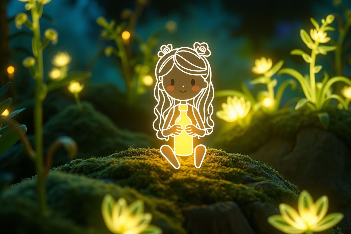 AI generated: Make an image filmed in the full HD landscape with photo quality 8k image that is done in golden hour applying rule of thirds and keep the golden ratio in which the image include