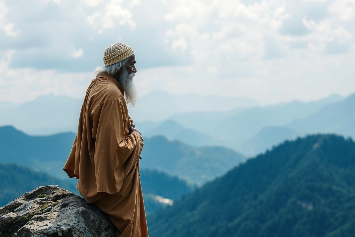 AI generated: A young man traveled a great distance in search of knowledge. When he reached an elderly sage, he asked, "Sir, I have time to do only three things in my life. Please tell me, what