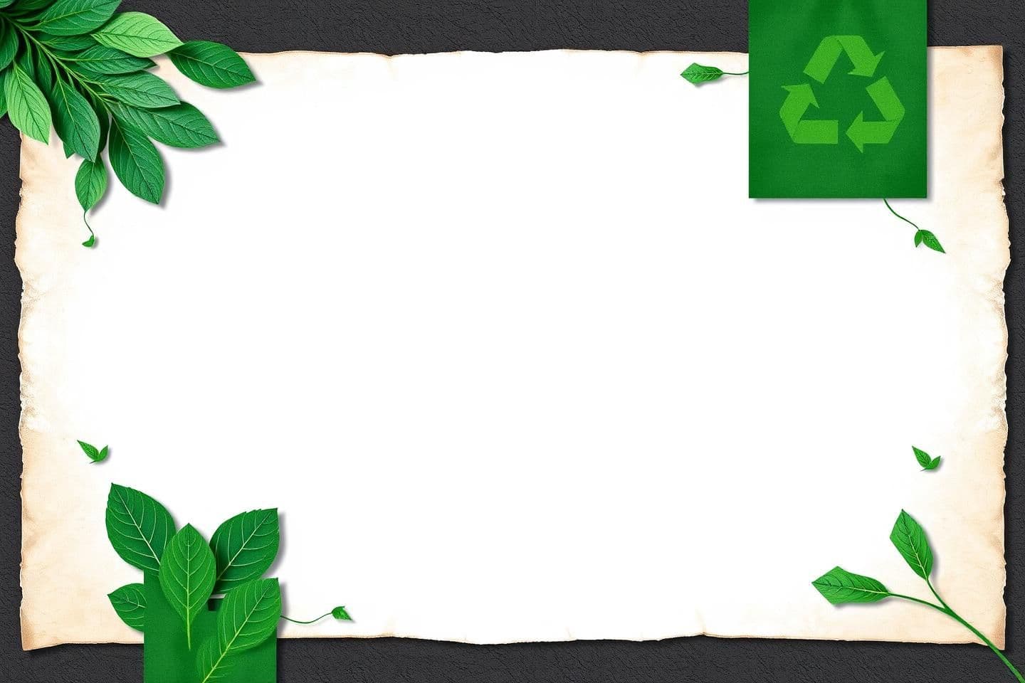 AI generated: Prompt: A professional corporate brochure background for a sustainability competition, A4 vertical aspect ratio. Minimalist design. Color palette: Deep Forest Green (#2E7D32) borde