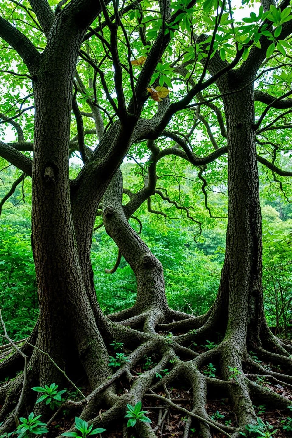 AI generated: Millions of us use messaging apps to communicate with each other, gossiping, joking, and wooing our way to friendship. Trees also talk to each other, but while we have the World Wi